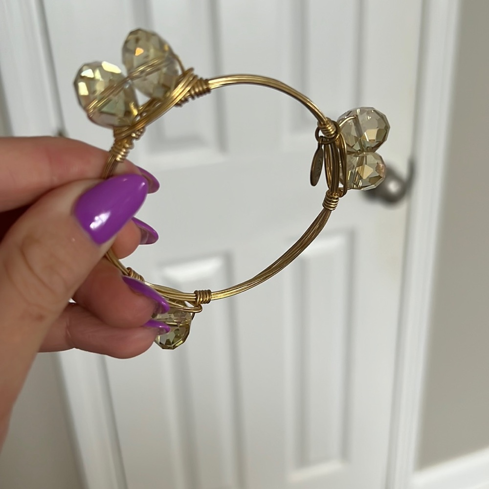 Bourbon and Boweties Yellow Champagne Small Crystal